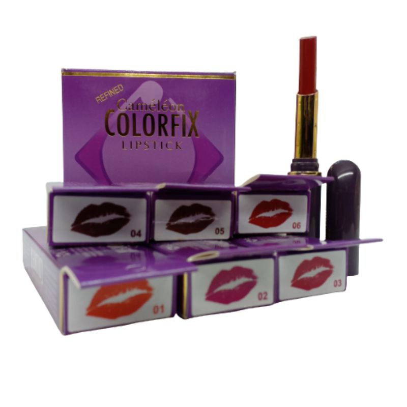 Lipstick Cameleon Colorfix // 6 pcs Seri A Seri B