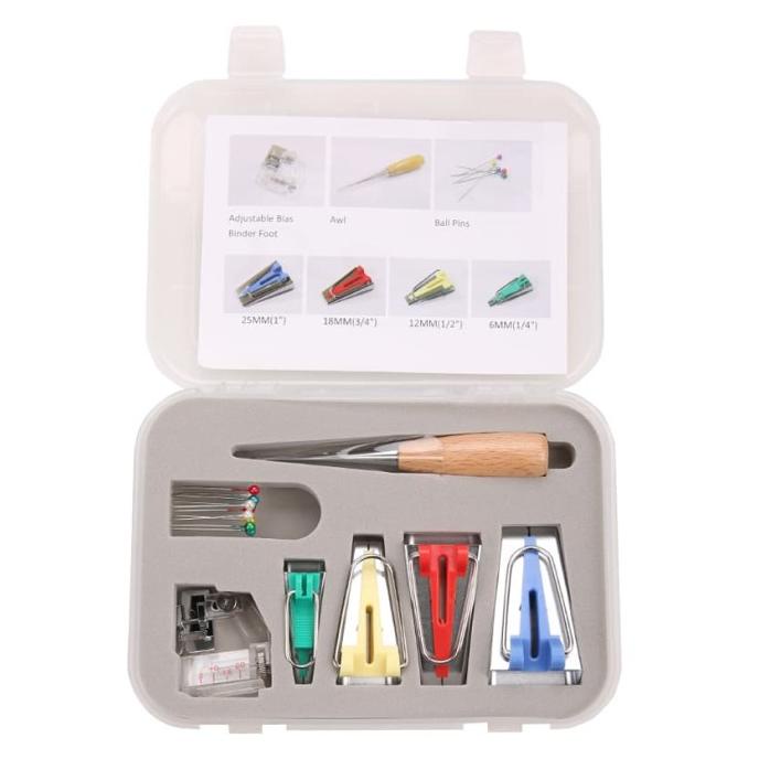 

[[COD]] Set Alat Pembuat Bisban - Bias Tape Maker Set FREE ONGKIR Kode 457