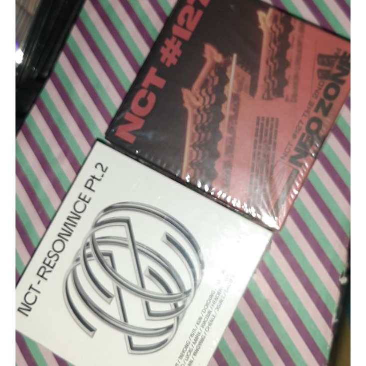 NCT 127 Kihno Neozone Unsealed & Kihno NCT 2020 Resonance Departure Sealed