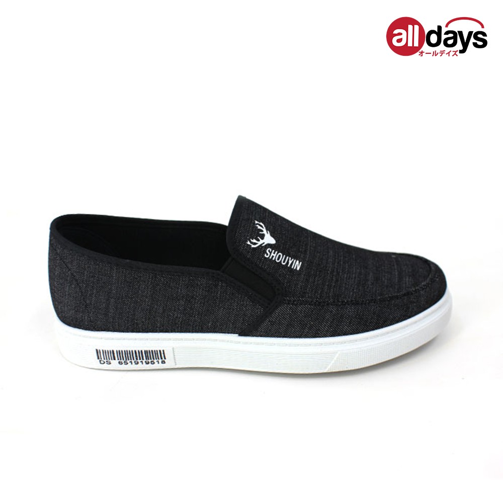 Faster Sepatu Sneakers Slip On Pria / Sepatu Kanvas Import Pria 1031 Size 39-43