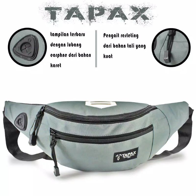 TAPAX OVAL-WAISTBAG MURAH-KUALITAS MANTAP-TAS MURAH WAIST BAG-WAISTBAG.-DISTRO BANDUNG