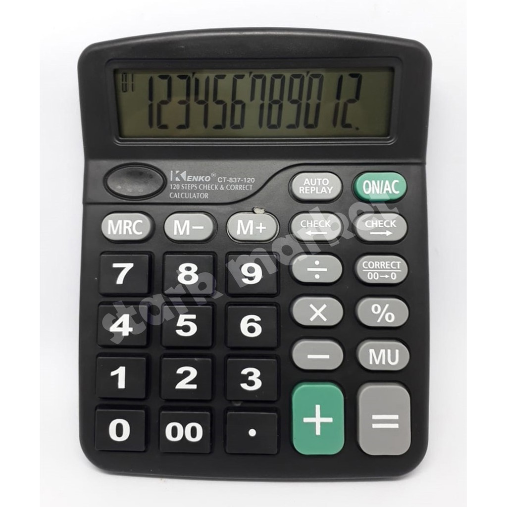

Kalkulator KENKO KK 837B - Kalkulator 12 Digit - Kalkulator Meja Dagang - Kalkulator Pasar