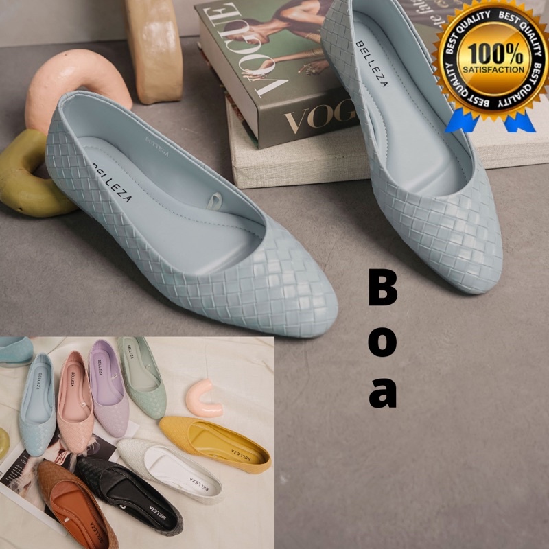 BELLEZA BOTTEGA Flat Shoes Wanita Sepatu Flat kekinian