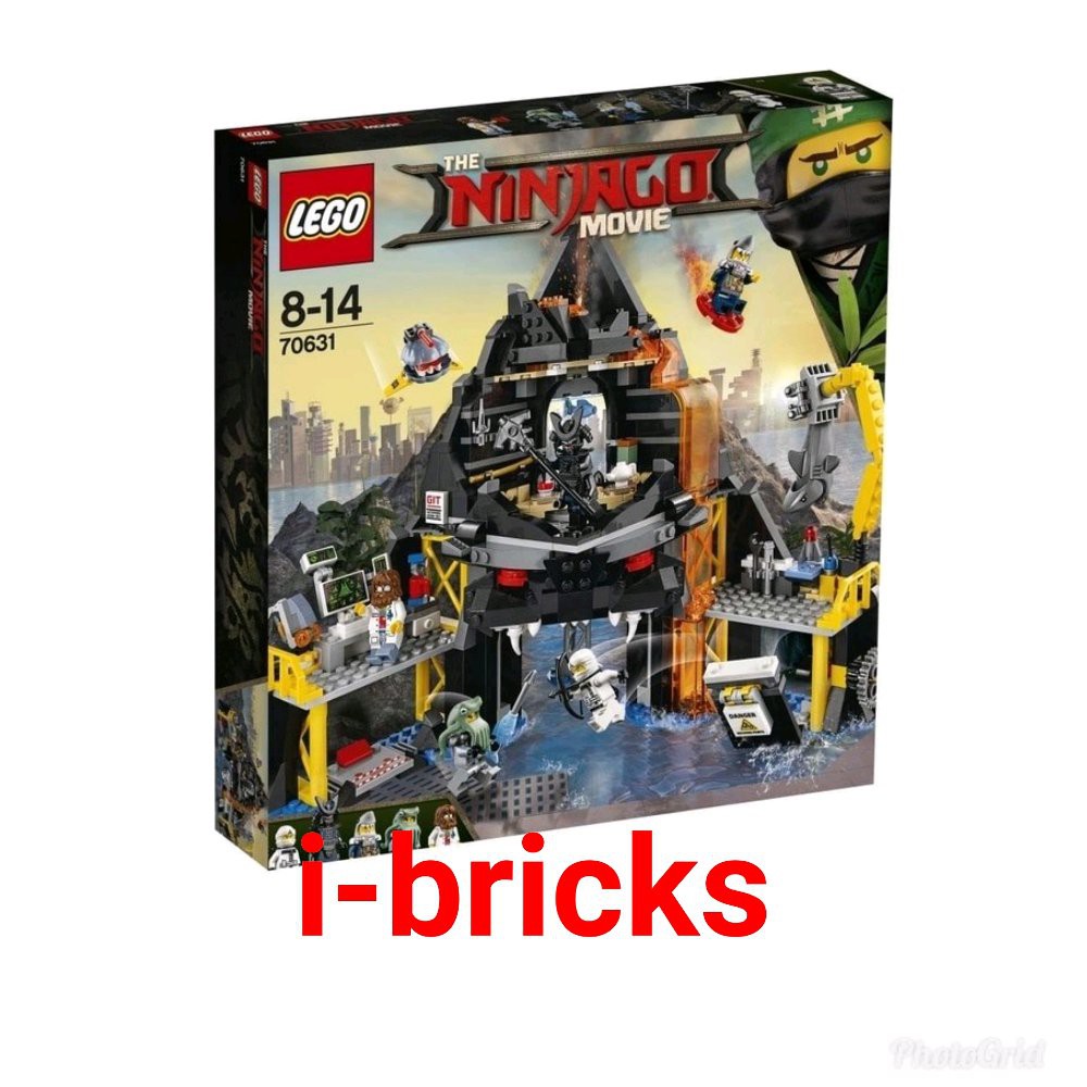 Lego ninjago movie 70631 Garmadons volcano lair  Murah