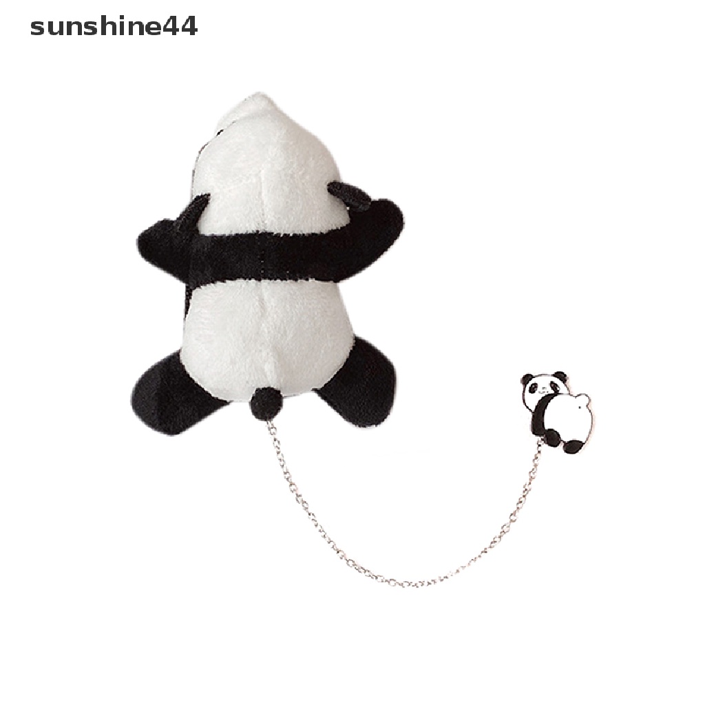 Sunshine Bros Pin Desain Boneka Panda Kartun Untuk Aksesoris Pria