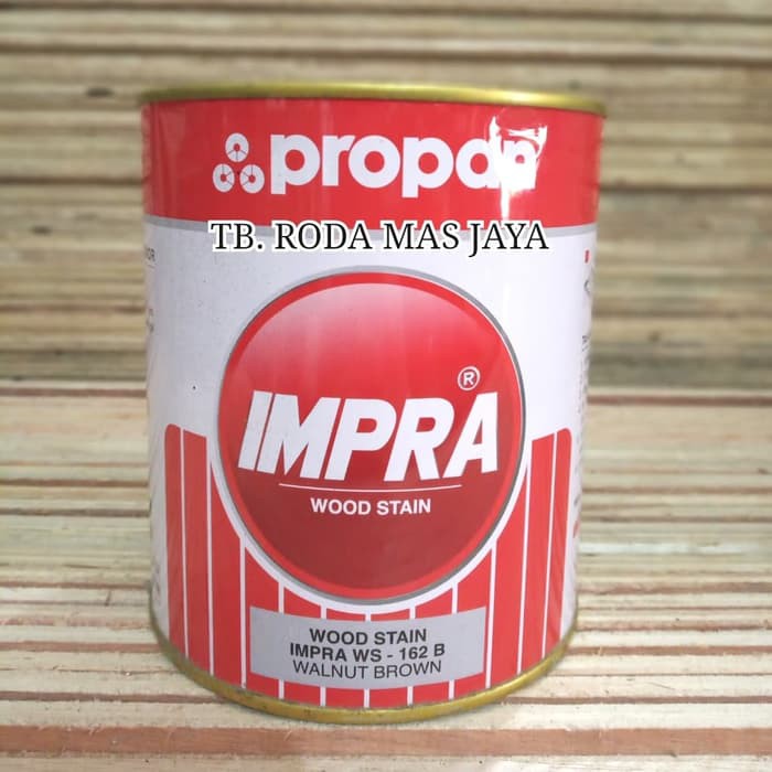 Cat Kayu/Cat Pelapis Impra Wood Stain WS-162 B Walnut Brown