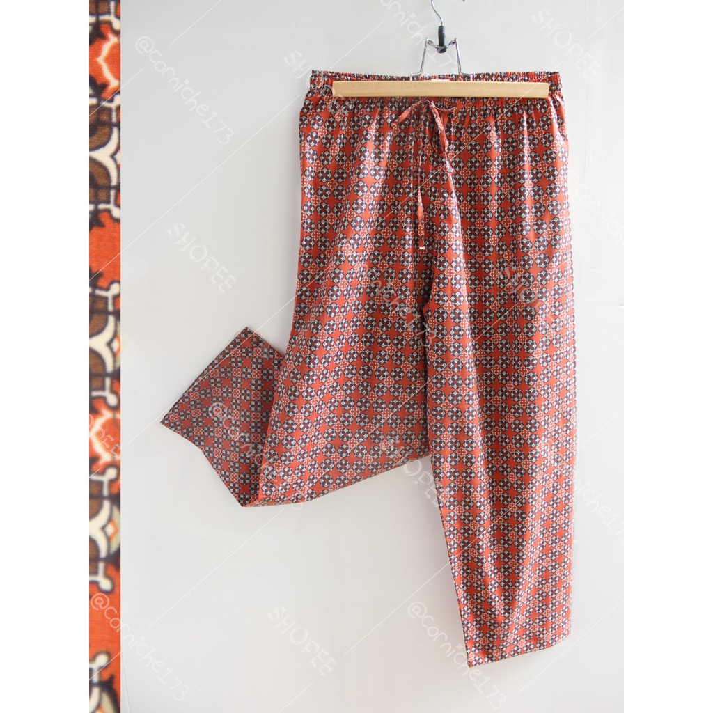 Corniche Batik Pyjamas Pants Orange