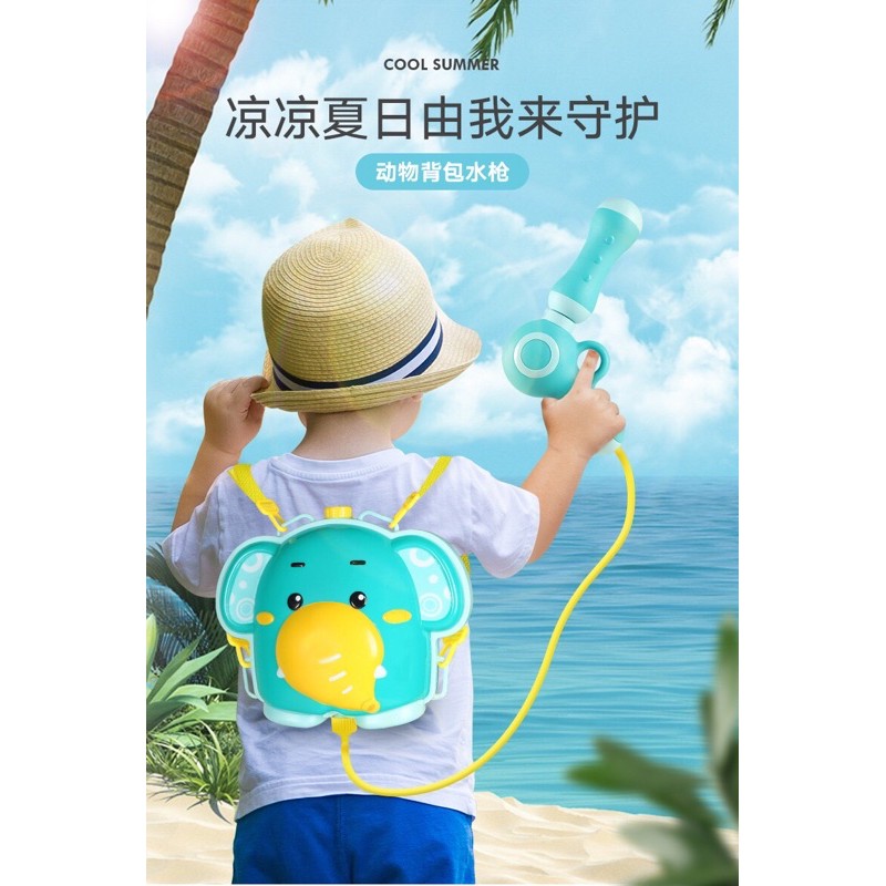 Water gun Backpack - Tembakan Air Anak - Tas pistol Air