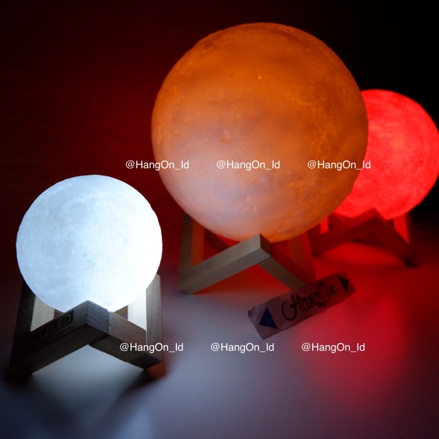 Moon Decoration Lamp / Lampu Bulan 8Cm/15Cm/18Cm