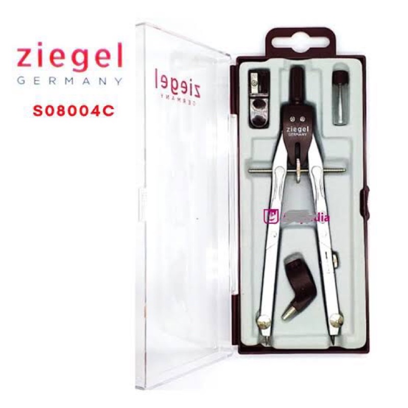 JANGKA ZIEGEL SET / Jangka / Busur Jangka/ Ziegel