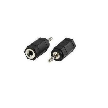 2pcs JACK AUDIO STEREO 2.5mm M to 3.5mm F ADAPTER