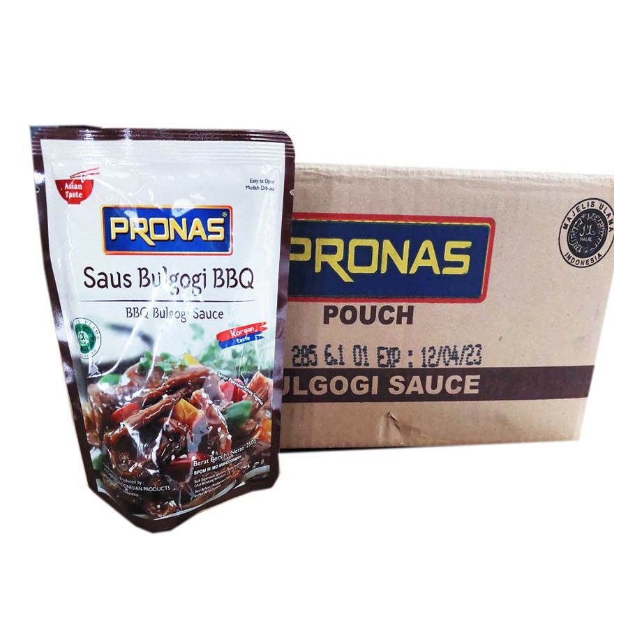 

Pronas Sauce Korea Bulgogi & Italia Arabiatta