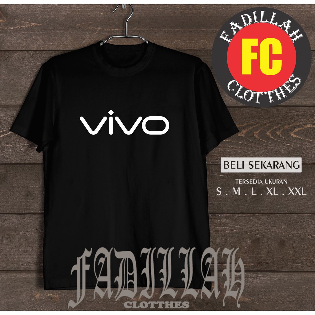 Kaos Baju Vivo Logo 2 Kaos Perusahaan Smartphone