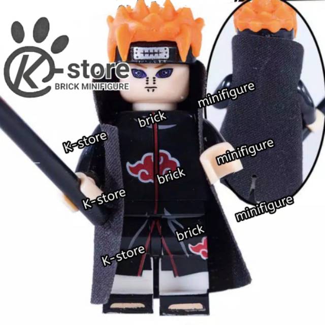 Lego naruto pain nagato minifigure