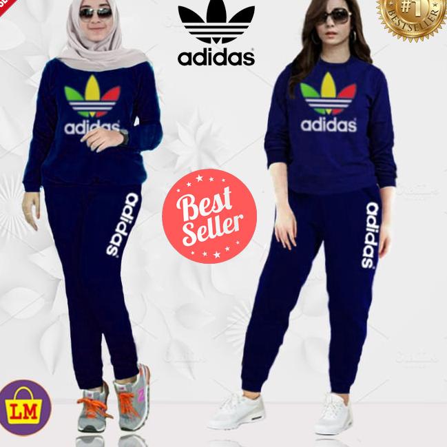 ♕ LM 7900 baju setelan wanita SET training super jumbo XXXXL - Hijau ✻
