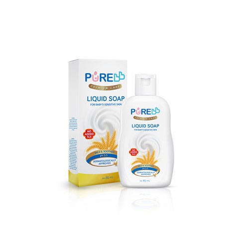 Pure BB Liquid Soap 80ml 230ml Sabun Bayi Kulit Sensitif PureBaby Pure Baby