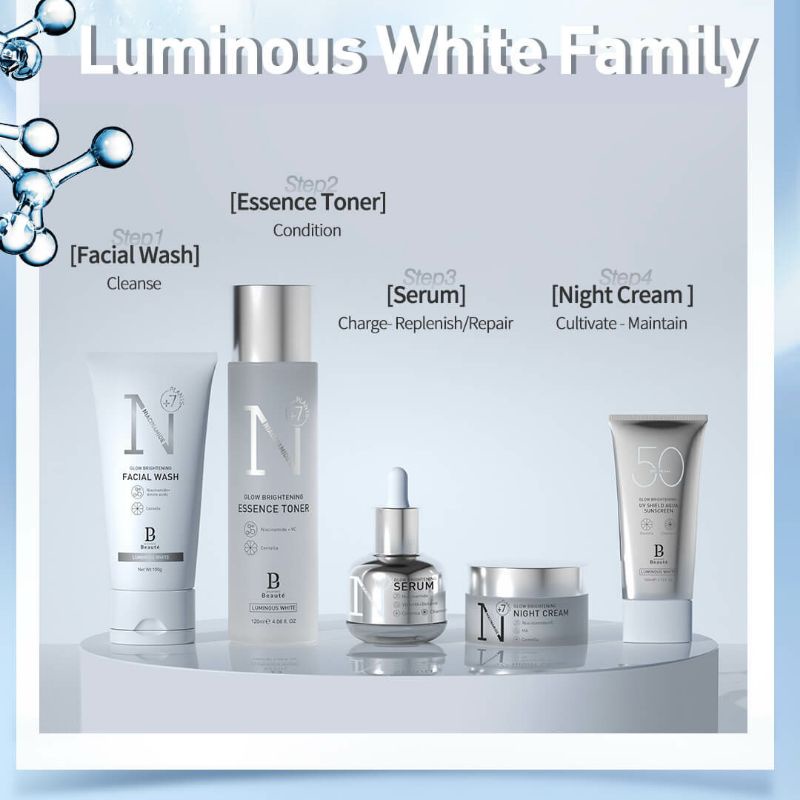 Premiere Beaute Skincare Luminous White Series
