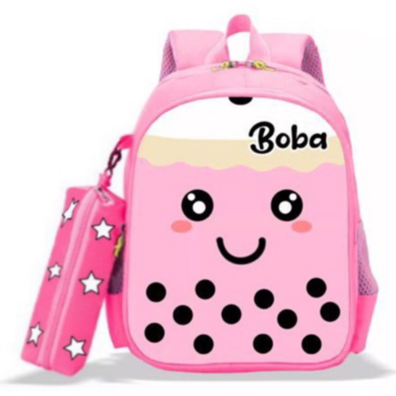 Tas Boba Tas sekolah anak Boba SD/Tas anak BTS cooky SD/Tas ransel anak/Tas anak/Tas bahu anak/Tas anak karakter/Tas anak perempuan/Tas anak karakter lucu/Tas anak murah/Tas bahu anak/Tas BTeS led Tas anak/Ransel anak/Tas cokoky /Tas boba