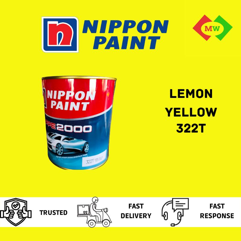 CAT NIPPE 2000 - LEMON YELLOW 322T