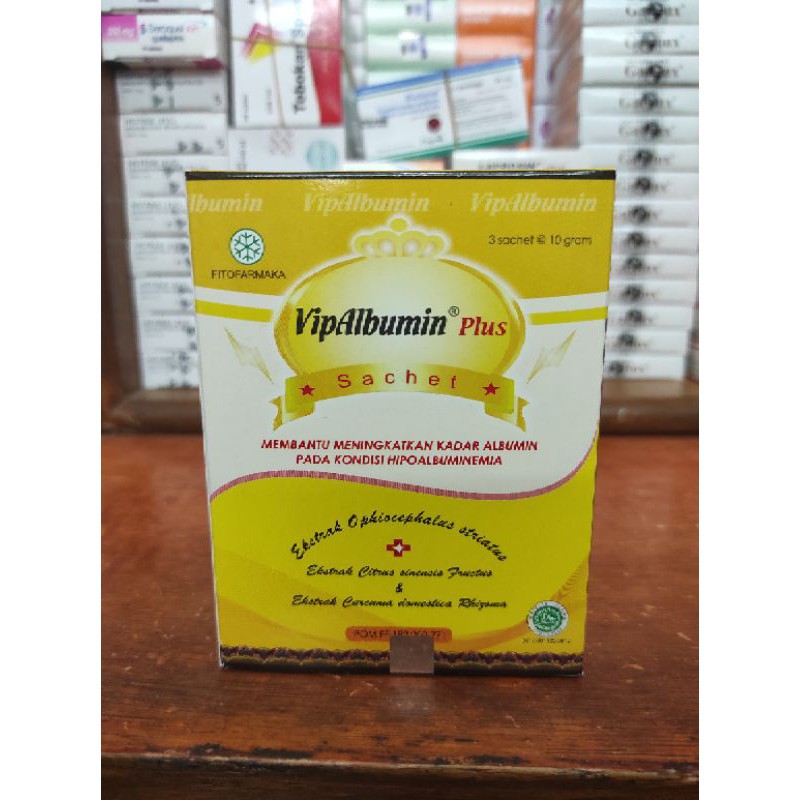 VIP ALBUMIN SACHET / TERMURAH
