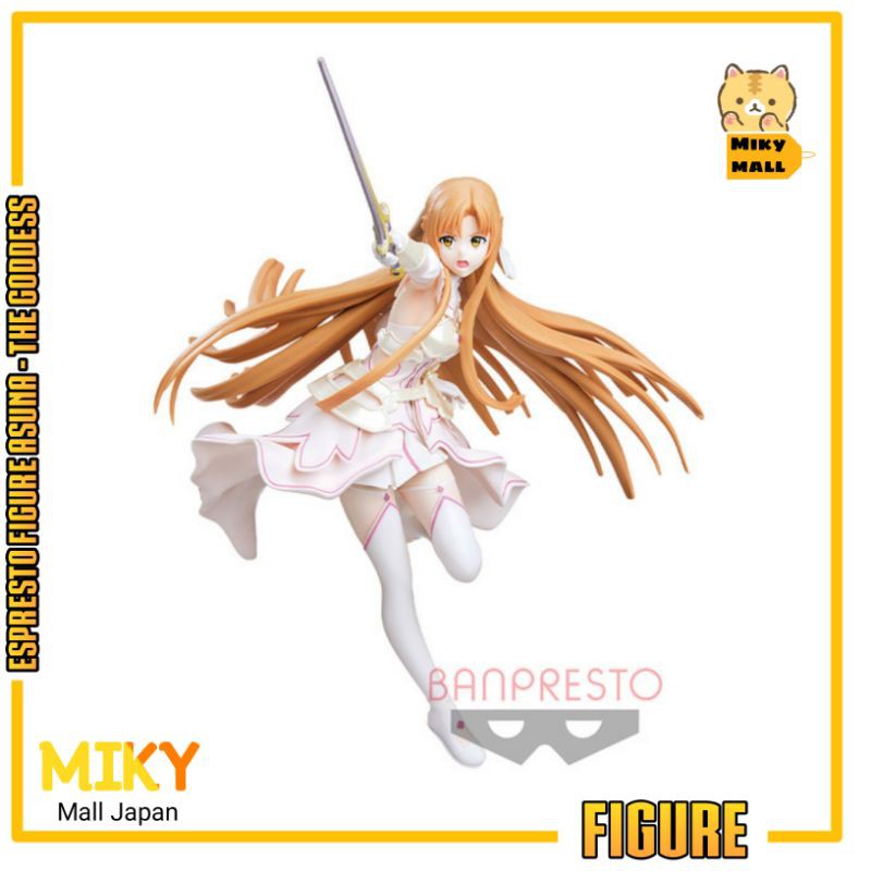 Action Figure Espresto Asuna Yuuki Sao Action Figure The Goddess of creation stacia Figure