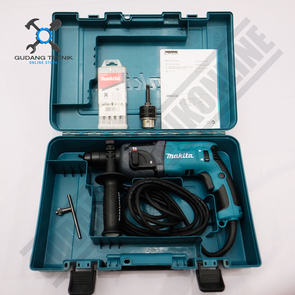 Rotary Hammer MAKITA HR2230 / Mesin Bor Beton MAKITA HR 2230 - Rotary Hammer SDS Plus