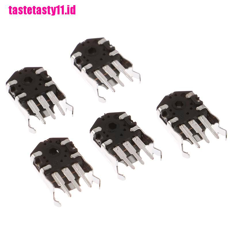 5 Pcs Encoder Roda Putar Ukuran 9mm Untuk Mouse PC