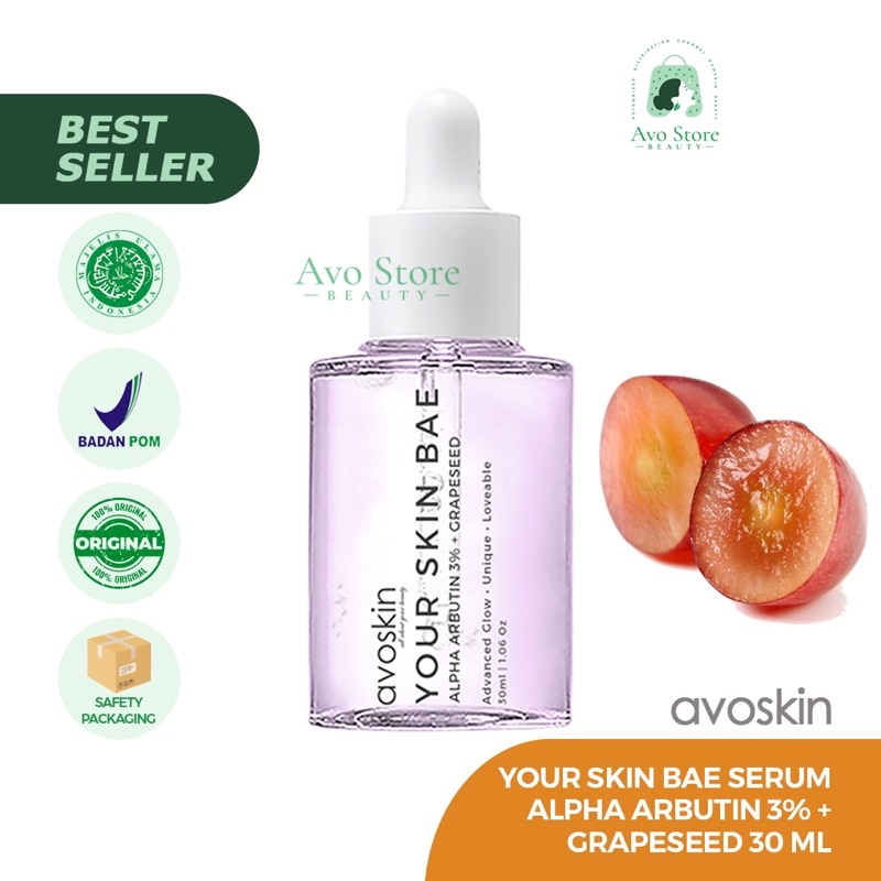 [EXP DATE 2027] Avoskin YSB serum Alpha Arbutin 3% + Grapeseed 30ML [ Brightening ]