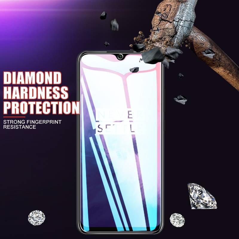 3pcs Pelindung Layar Tempered Glass Full Cover Untuk Oneplus 7t / 7 Pro / 7 / 7t Pro / 6t / 6 / 5t / 5 / 8 / 9t / 8 Pro