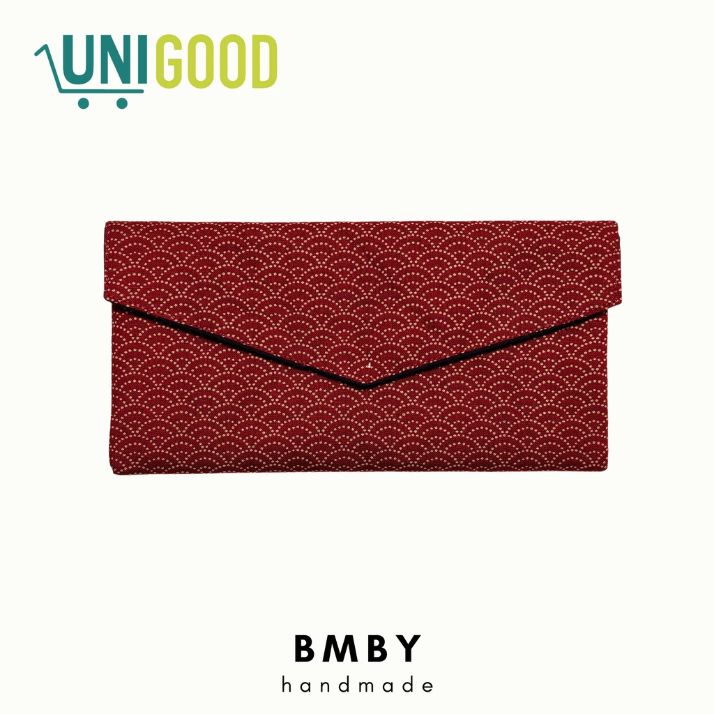 UNIGOOD X BMBY - Long Slim Fabric Handmade Wallet Japanese Cotton Dompet Kain Jepang Model Panjang