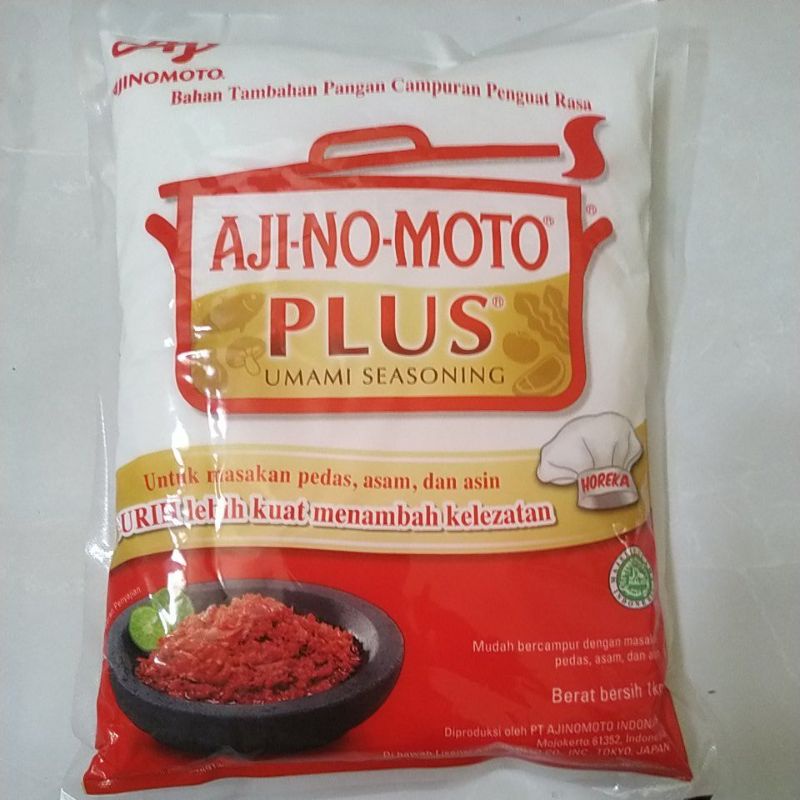 Jual Msg Ajinomoto Plus 1kg Shopee Indonesia