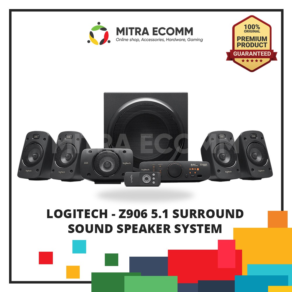 Speaker Logitech Z906 - Sistem Speaker 5.1 THX