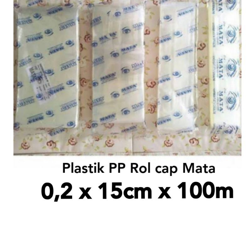 

PLASTIK ROL 02X15 ROLL TEBAL 02 TEMPE 15CM SNACK CAMILAN SANDAL MAINAN AKSESORIS