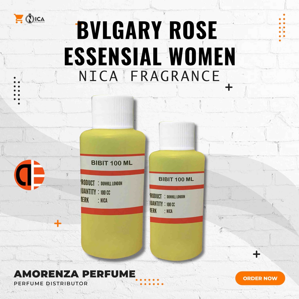 Bibit Parfum Murni BULGARY R0SE ESSENTIAL W0MEN - SOURCE Nica Fragrance 500ml Segel Pabrik