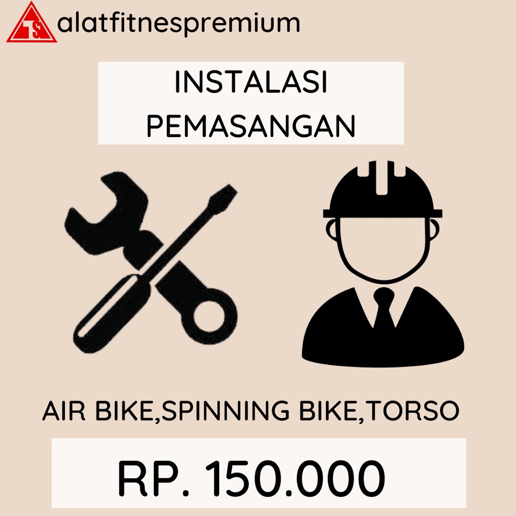 INSTALASI AIR BIKE,SPINNING BIKE,TORSO