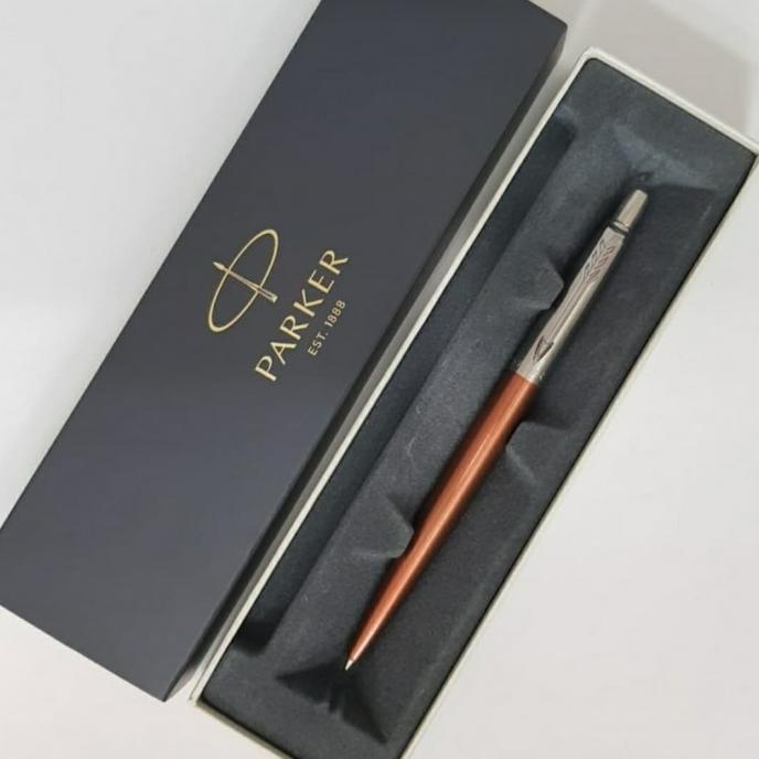

Pulpen Parker Jotter Original Chelsea Orange Free Ukir Grafir Nama