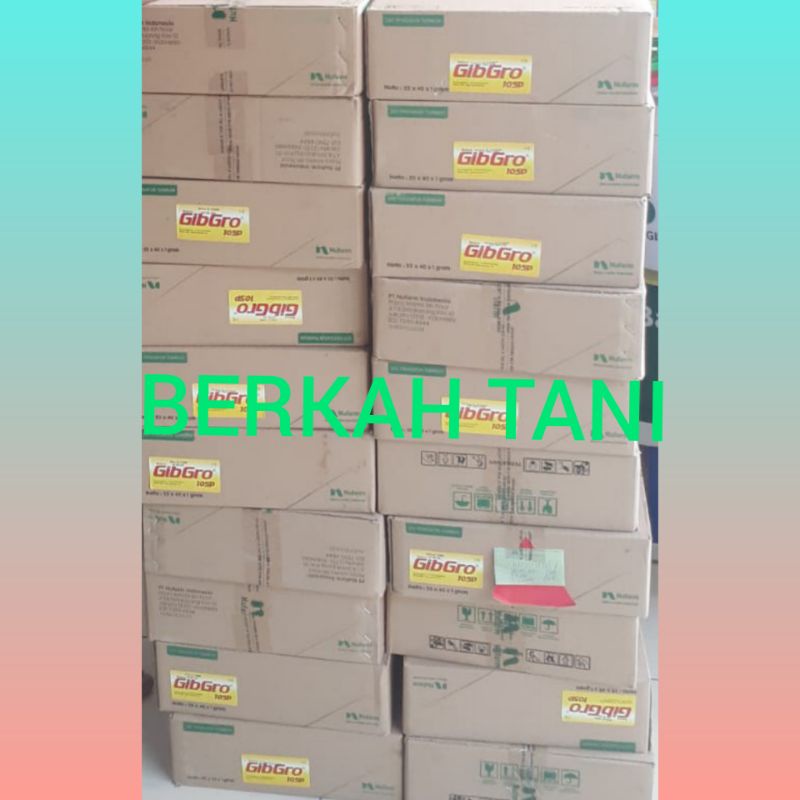 ZPT Gibgro 10 SP - Gibgro Sachet kemasan 1 gram Produk Original Pt.Nufarm Indonesia