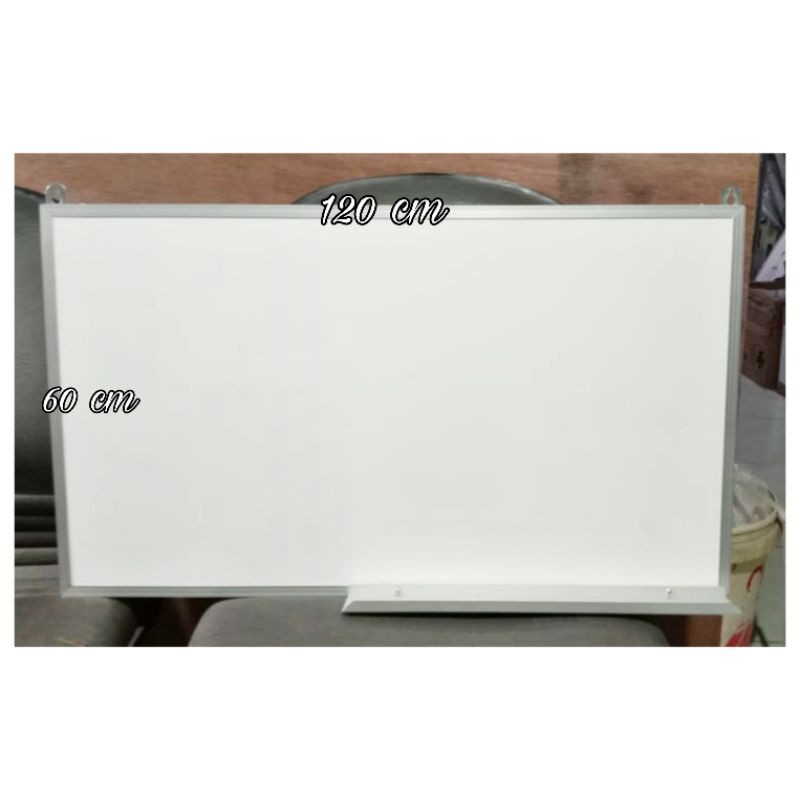 

Whiteboard Uk 60 x 120 cm Gantung Non Magnet Papan Tulis Kecil Murah