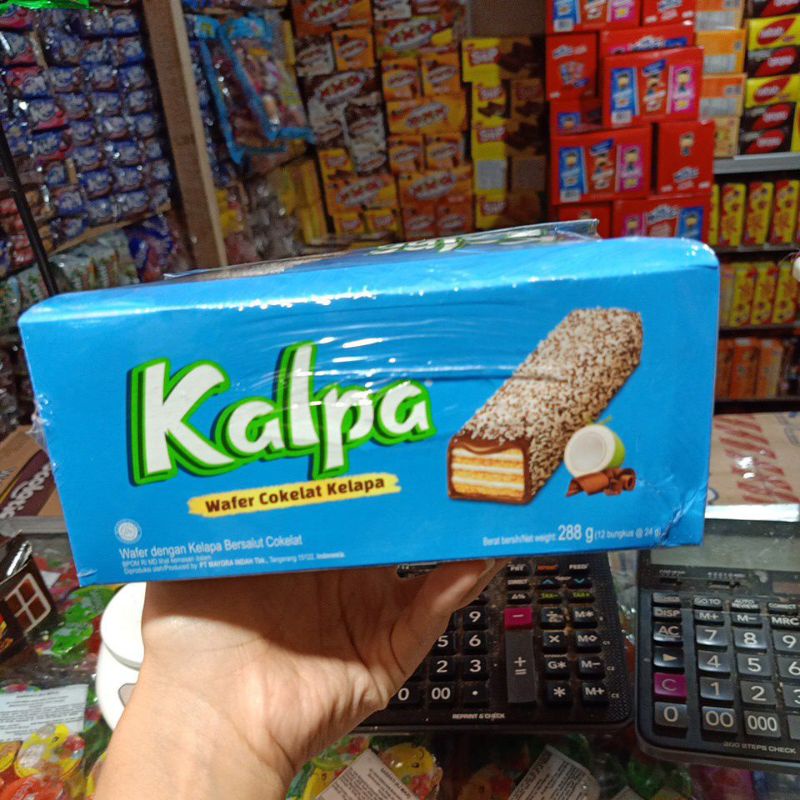 

KALPA WAFER COKELAT KELAPA I PACK ISI 12 PCS