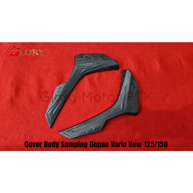 Cover Body Samping Depan Vario New 125/150 Karbon Nemo