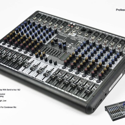 MIXER ASHLEY ONYX-12 MIXER AUDIO 12 CHANNEL ONYX12