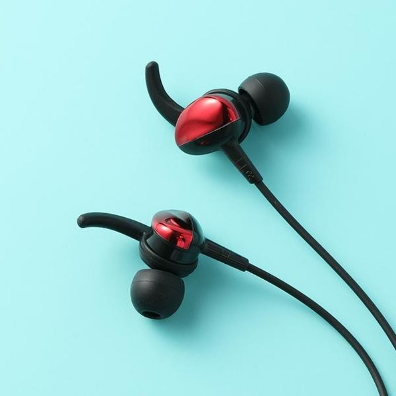 (ROBOT RE) Headset Ultra Bass Stereo For Android Earphone Ergonomic Design