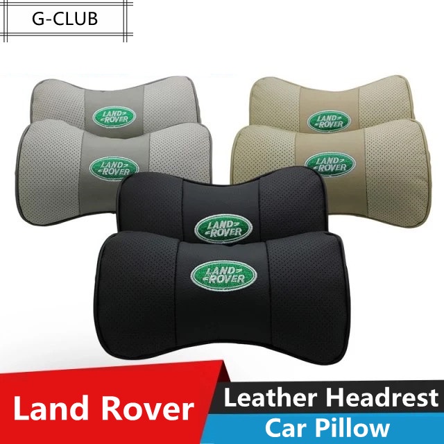 G-club Bantal Sandaran Kepala Bahan Kulit breathable Untuk Mobil Land Rover