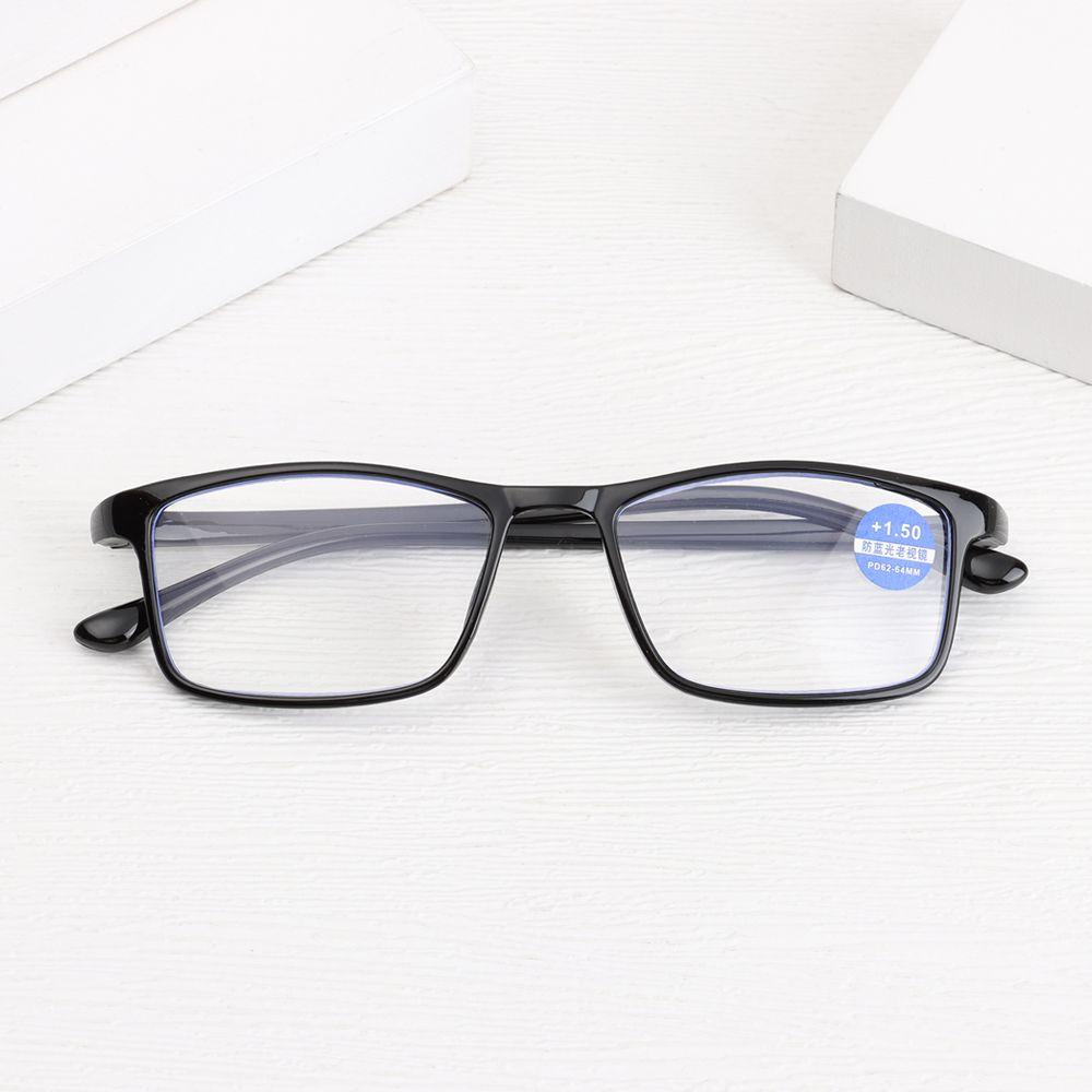 Lily Kacamata Baca Fashion Portable Klasik Hitam Ultra Ringan Frame