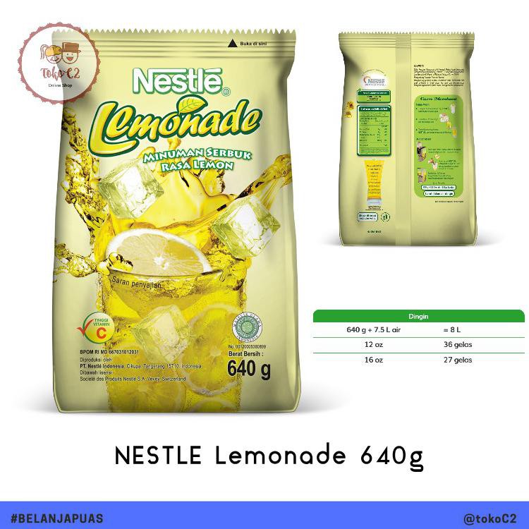 

( BISA COD ) NESTLE Lemonade Original 640gr Nestle Professional SPECIAL [Kode 1|Kode 2|Kode 3|Kode