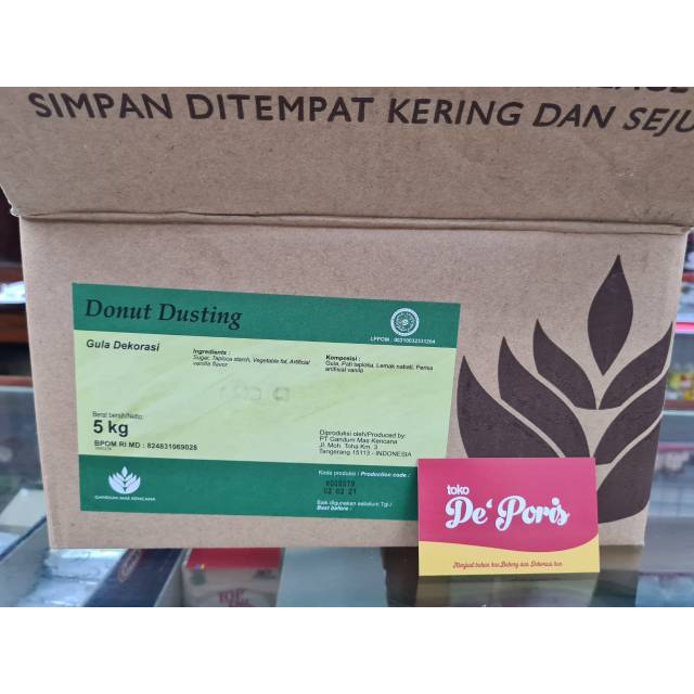 

Donut Dusting / Gula Donut / Gula Dingin per 250gr
