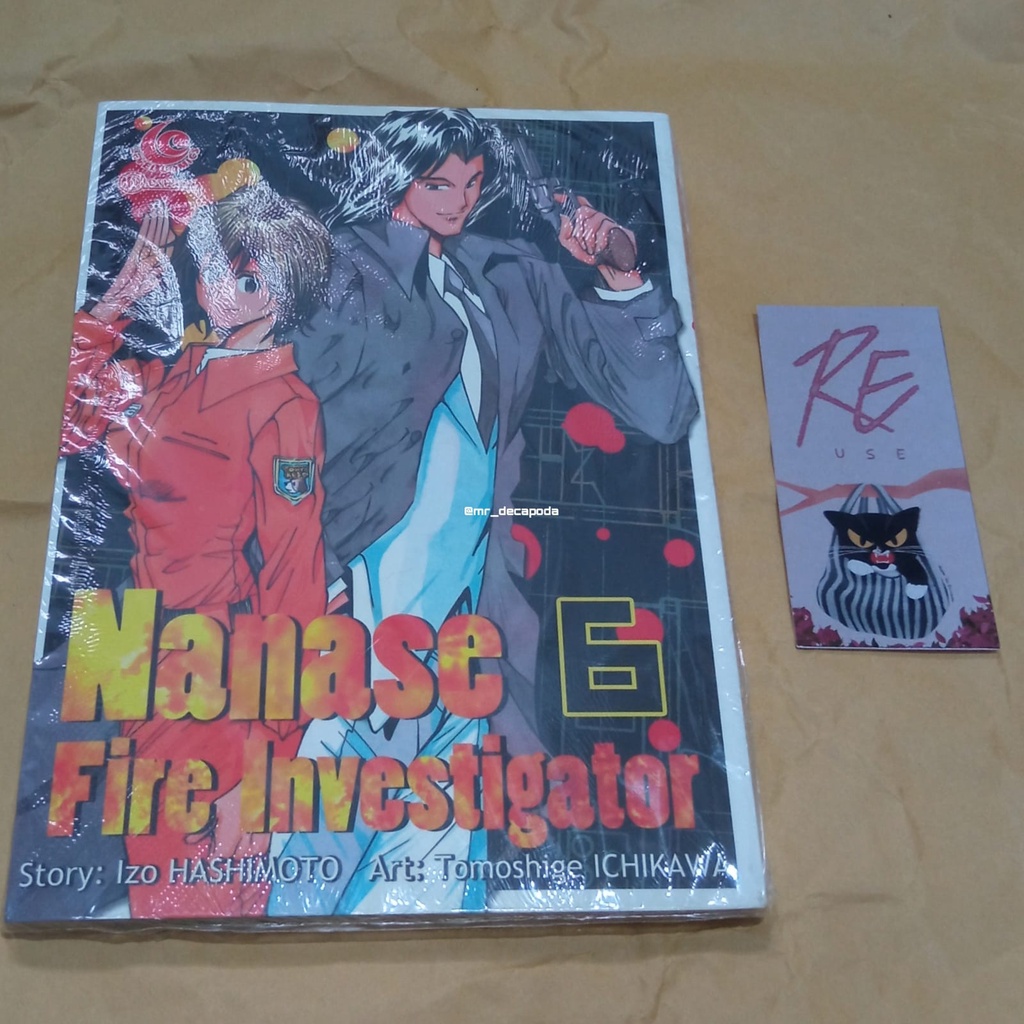 komik King`s Detective Note lady detective Akutagawa Case Files Fire Investigator Nanase Akame Ga Ki