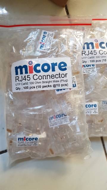 Micore Connector UTP RJ45 Cat.5e