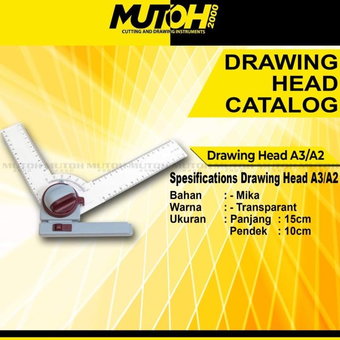 

ALAT MELUKIS DRAWING HEAD PROFESSIONAL | MEJA GAMBAR A3, A2 DAN A1 ALAT MENGGAMBAR
