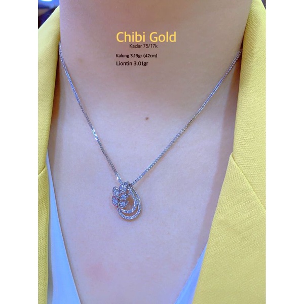 CHIBIGOLD - Kalung dan Liontin emas asli 75319301 #chibigold